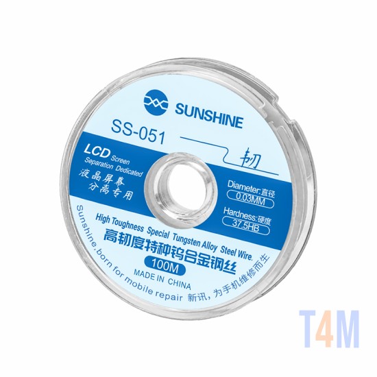 CUTTING WIRE SUNSHINE SS-051 LCD SCREEN SEARATION WIRE ULTRAFINE 0.03MM